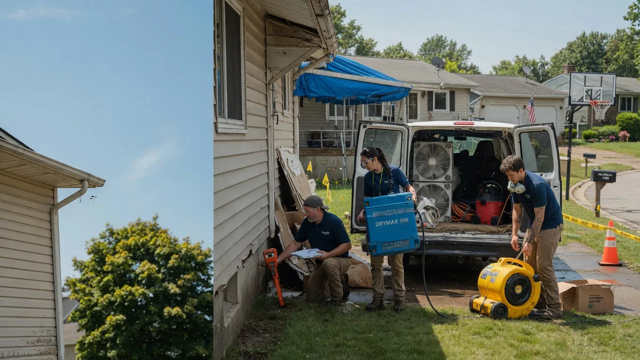 Ceiling Leak Cleanup in Auburn, PA near me